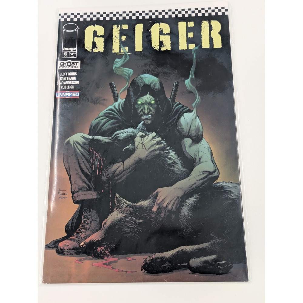 Geiger #5 Image Comics Ghost Machine Geoff Johns Gary Frank 2024 The Unnamed
